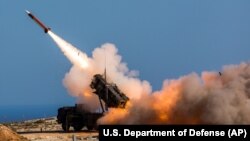 The U.S.-made surface-to-air Patriot missile system