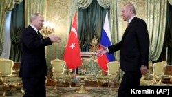 Туркия президенти Режаб Тоййиб Эрдўғон 8 апрель куни Москвада президент Владимир Путин билан учрашди.
