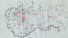 Карта лагерей ГУЛАГа, где находились в заключении граждане Чехословакии во время Второй мировой войны