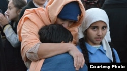 Сцена из фильма "Хайтарма", посвященного депортации крымских татар
