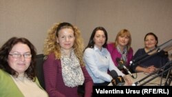 Adriana Buciușcanu, specialistă în cadrul Consiliului raional Orhei, Svetlana Mazur, avocată, Eugenia Sîrghi, asistentă medicală, Liliana Palihovici, fost deputată, și fostă vicepreședintă a Parlamentului de la Chișinău și Aliona Grebănos, secretara Consiliului local din comuna Sadîc, raionul Cantemir.