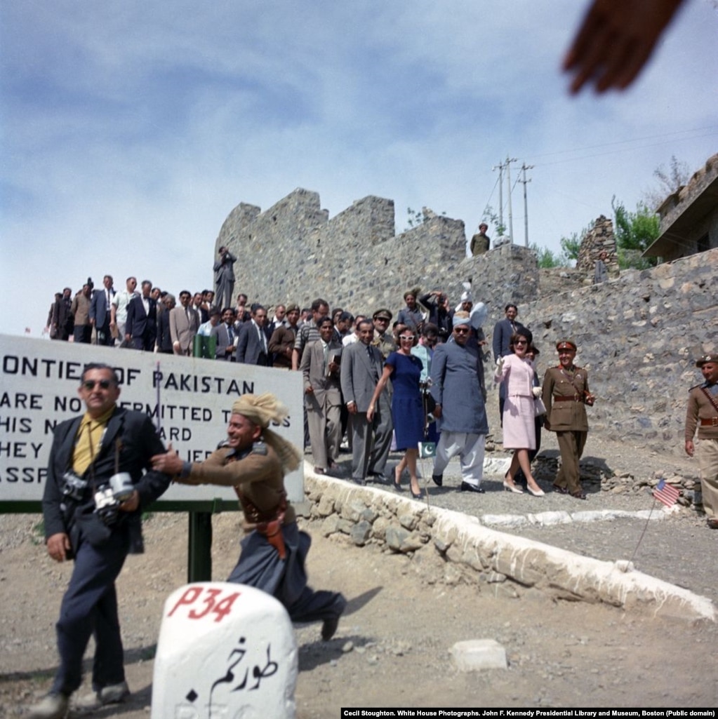 The first lady visits the Khyber Pass, near the Pakistan-Afghan border. During this outing, Clint Hill says tribesmen intended to "sacrifice" a lamb in front of the animal-loving first lady as a sign of respect. Hill intervened and ordered a colleague to "guard that lamb with your life" until Kennedy had left.