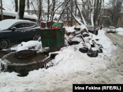 Жители Архангельска недовольны тем, как вывозится мусор