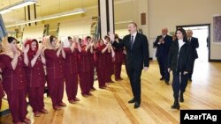 İ.Əliyev "Azərxalça" Açıq Səhmdar Cəmiyyətinin Ağdam filialının açılışında