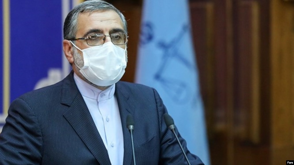 Gholamhossein Esmaeili, spokesman of Iran's judiciary. July 20, 2020