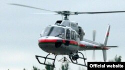 Eurocopter тікұшағы.