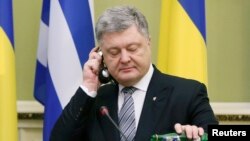 Петро Порошенко повідомив, що для технічної підготовки візиту сторони домовилися, що міністр закордонних справ України Павло Клімкін відвідає Вашингтон і проведе необхідні переговори