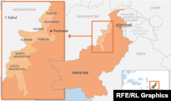 A map of Pakistan's FATA