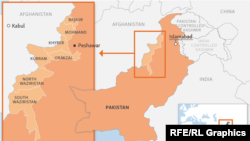 Map Pakistan - Tribal Areas