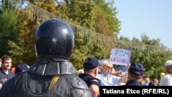La protestele de la Chișinău cu ocazia Zilei Independenței