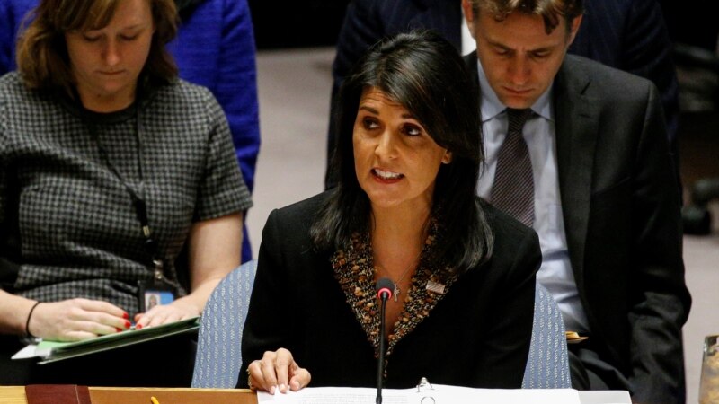 Haley će bilježiti imena na glasanju o Jerusalimu u UN