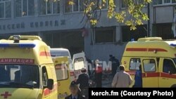 Експлозија во техничко-металуршкото школо во кримскиот град Керх. 17.08.2018. 