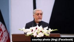 عبدالله عبدالله رئیس شورای عالی مصالحه ملی افغانستان.