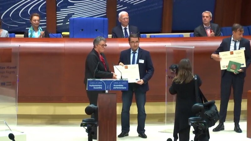 Nagrada Vaclav Havel regionalnoj Inicijativi mladih za ljudska prava
