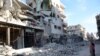 Северо-запад Сирии, разрушения в городе Эль-Баб, 23 февраля 2017