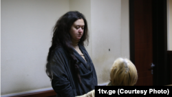 Юлия Сусляк в зале суда