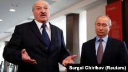 Александр Лукашенко и Владимир Путин