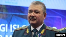 Uzbek Interior Minister Abdusalom Azizov was named the new defense minister.