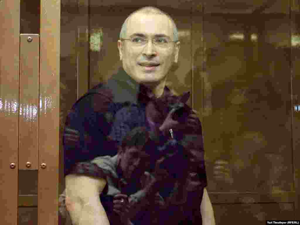 Михаил Ходорковский в Мосгорсуде, 17 мая 2011