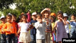 Armenia -- Children at an orphanage.