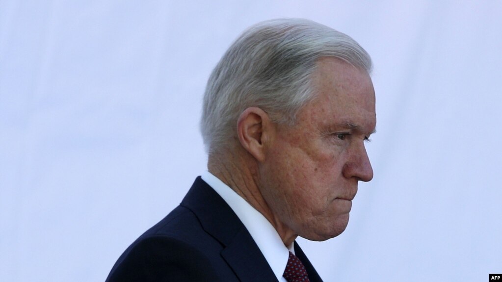U.S. Attorney General Jeff Sessions (file photo)
