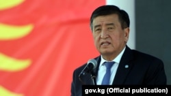 Qirg‘izistonning saylangan prezidenti So‘o‘ro‘nbay Jeenbekov.
