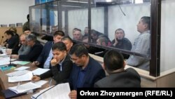 Слушание по делу вывезенных из Сирии казахстанцев, обвиняемых в совершении террористических преступлений, 22 октября 2019 года
