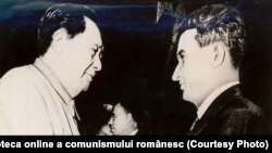 Ceausescu și Mao Zedong