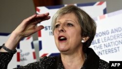 Theresa May, britanska premijerka 