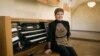 Belarus - Kseniya Paharelaya, a Belarusian organist, who gave a concert in the Parisian cathedral of Notre Dame. Paris, undated