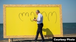 მამუკა ხაზარაძე ანაკლიაში, პარტია „ლელოს“ პრეზენტაციისას. 2019 წლის 12 სექტემბერი