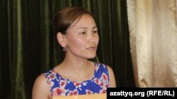 Гульжан Салимбаева, учитель школы № 38 имени Нуртаса Ондасынова. Шымкент, 5 июня 2017 года.