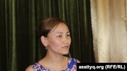 Гульжан Салимбаева, учительница школы-гимназии № 38 имени Нуртаса Ондасынова. Шымкент, 5 июня 2017 года.