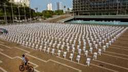 Stolice za preminule u Tel Avivu