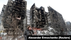 Зруйнований армією РФ Маріуполь, кінець березня 2022 року