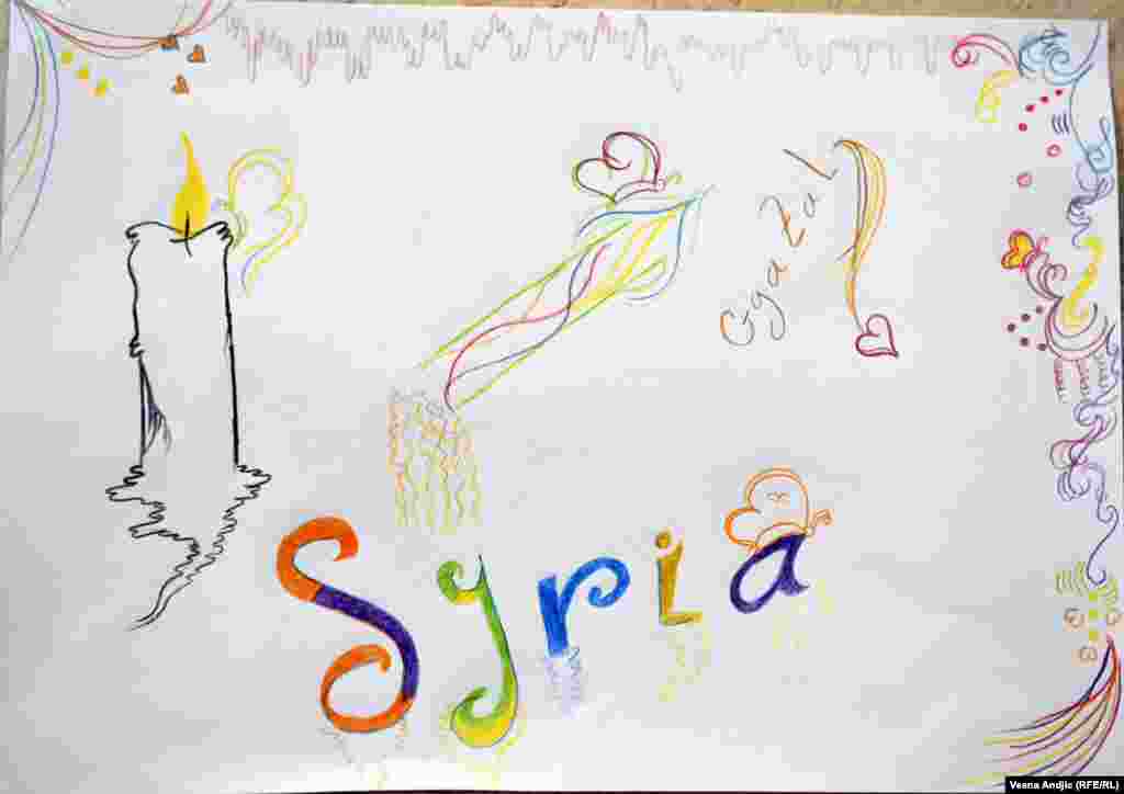 By Cgazal, 6, from Syria