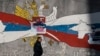Граффити про Крым и портреты Путина. Повторит ли Донбасс судьбу Косово? (видео)