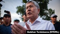 Қырғызстанның бұрынғы президенті Алмазбек Атамбаев. 