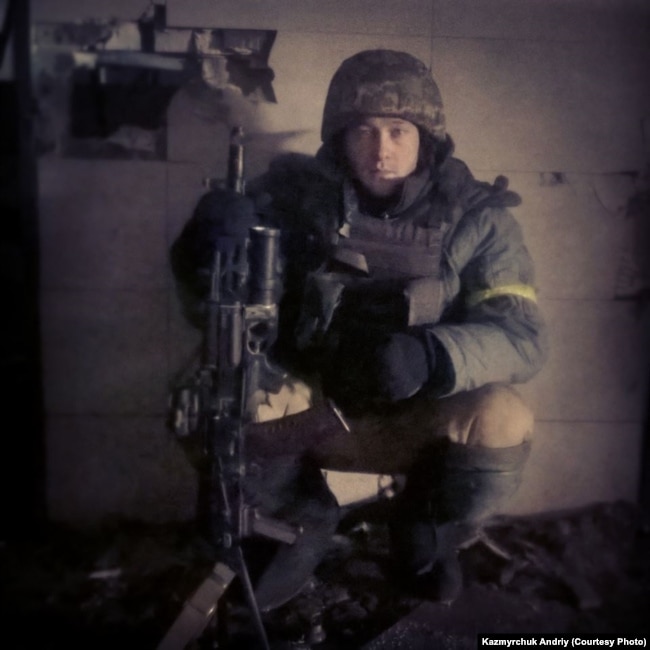 Володимир Небір у Донецькому аерпорту, грудень 2014 року. Фото Андрія Казмирчука