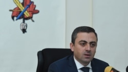 Armenia -- Dashnaktsutyun leader Ishkhan Saghatelian at a news conference in Yerevan, April 30, 2019.