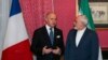 محمدجواد ظریف و لوران فابیوس، وزرای خارجه ایران و فرانسه