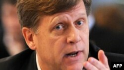 U.S. Ambassador to Russia Michael McFaul refused to comment on the reports.