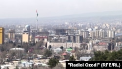 Душанбе. Вид с Парка Победы