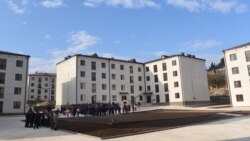 Nagorno-Karabakh -- Newly constructed apartment blocks in the town o Martuni, December 29, 2019.