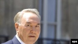 Kazakh President Nursultan Nazarbaev