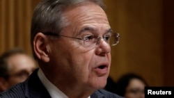 Democratic Senator Bob Menendez: 'One thing is increasingly clear: Moscow will continue to push until it meets genuine resistance.'