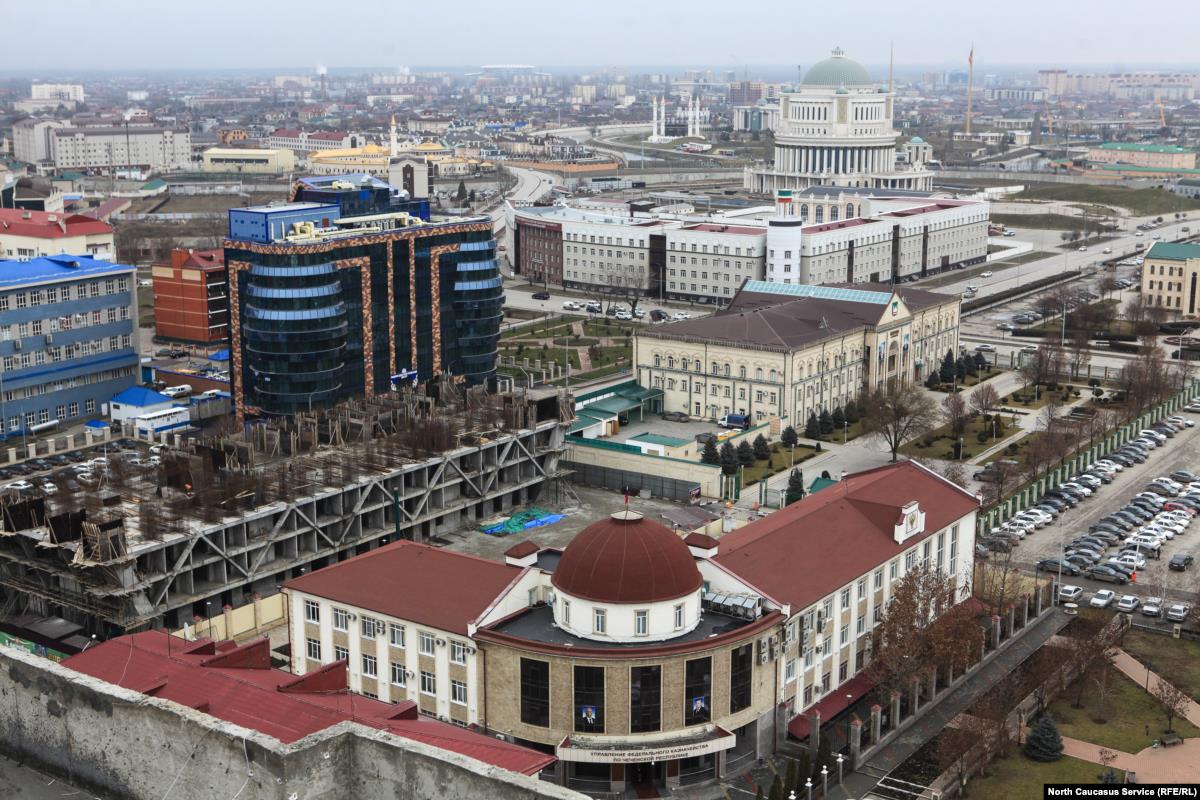 Грозный с высоты птичьего полета