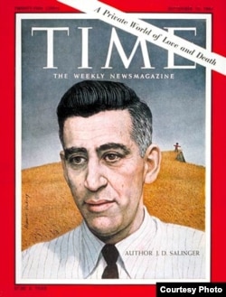 Сэлинджер в зените своей славы. Обложка номера журнала Time oт 15 сентября 1961 года. Художник Роберт Викри.