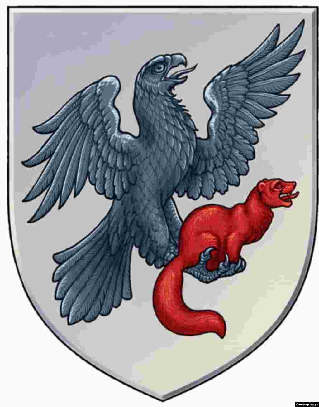 The flag of Yakutsk is kinda lame, but its coat of arms is thankfully different, showing a fierce eagle holding a proud sable. That’s one of the more historical ones, as it was first approved by Catherine II in 1790.