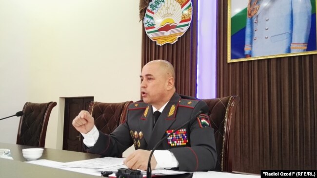 Кудратулло Назарзода, начальник УМВД по Согдийской области